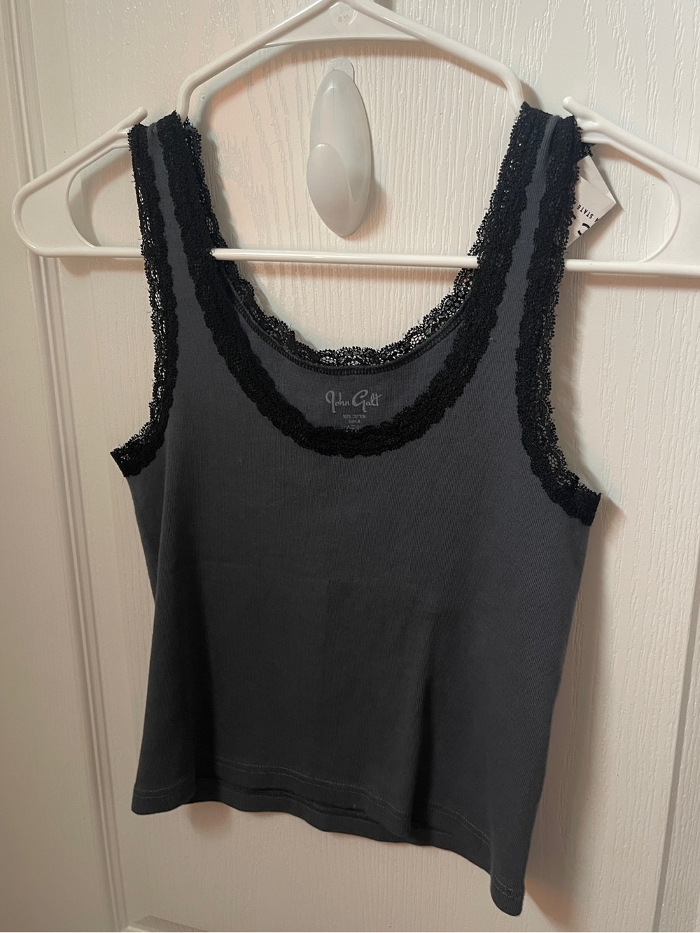 Black lace Brandy Melville tank